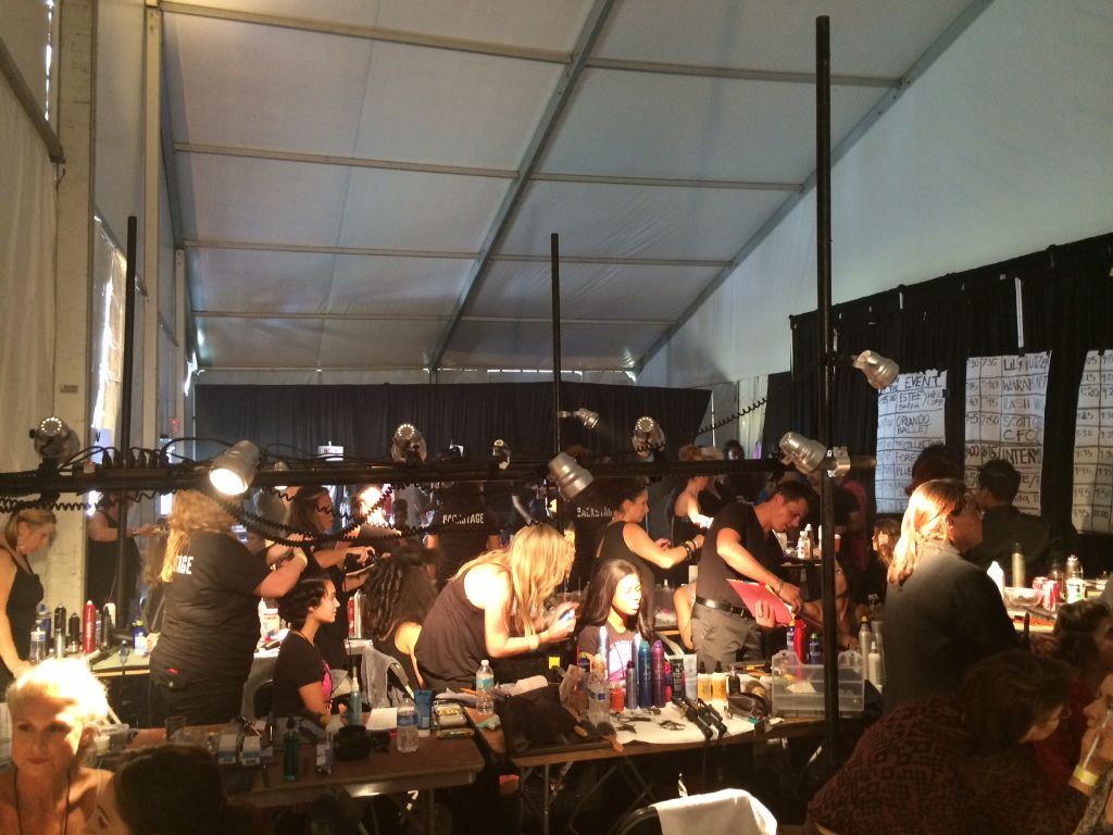 Behind the scenes of winter park fashion week